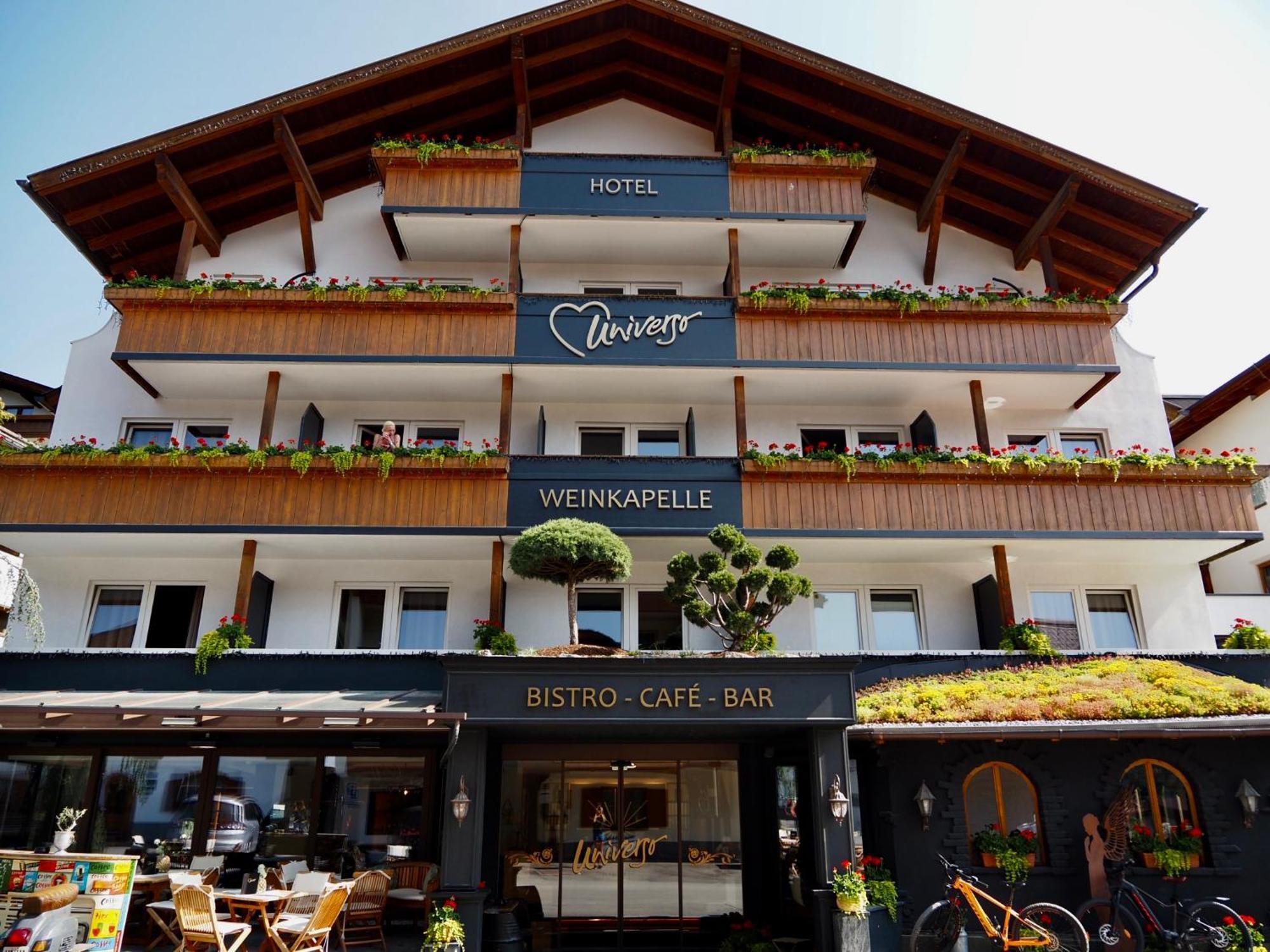 Hotel Universo Serfaus Exterior foto